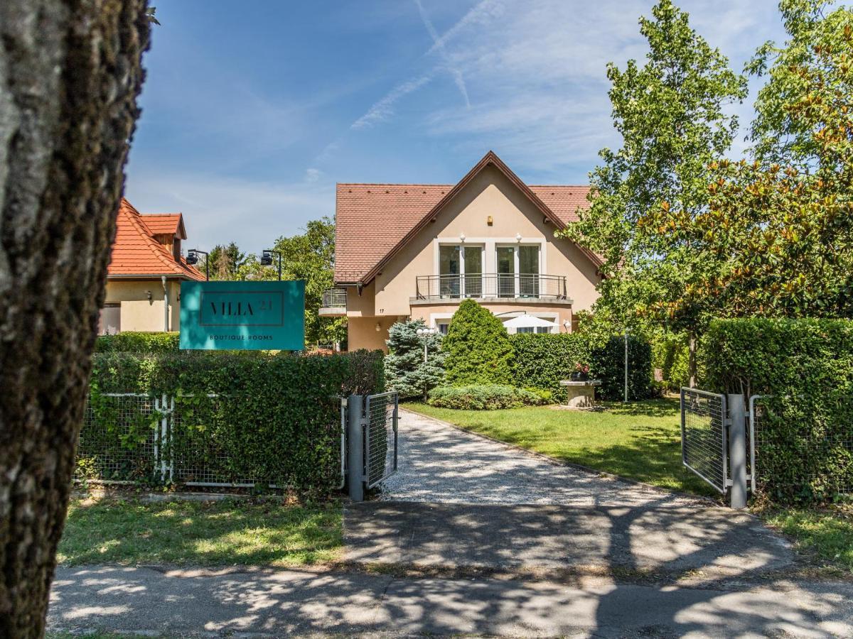 Villa 21 Boutique Rooms Balatonalmadi Luaran gambar